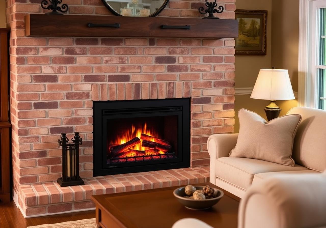 24" Living Room Insert in Boston, MA